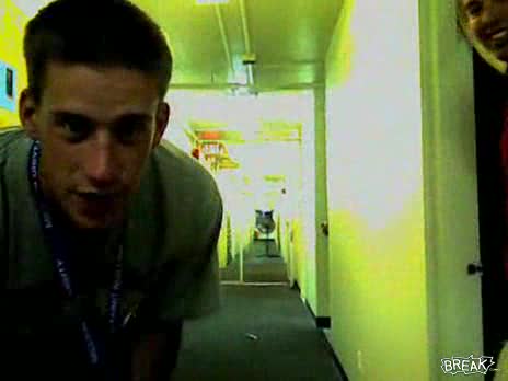 Drunk Runs into Door